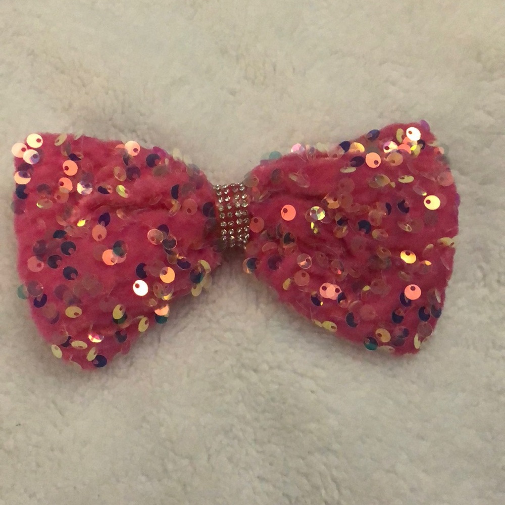 2 for $8 Medium pink bow